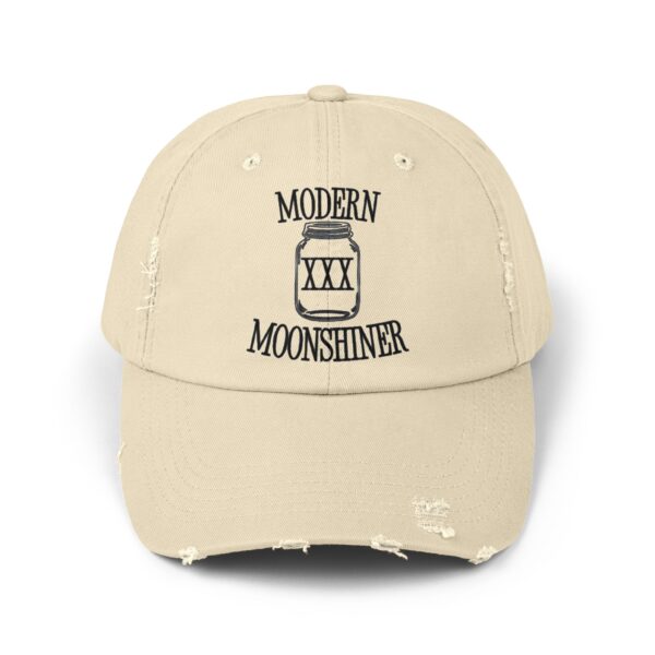Moonshiner’s Distressed Cap – Moonshine Gear, Hat for Home Distillers, Moonshine Hat. Gift for Moonshiners.