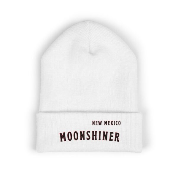 “New Mexico Moonshiner” Beanie – Classic Cuffed Beanie for Home Distillers, Moonshine Enthusiasts & Appalachian Heritage Gear