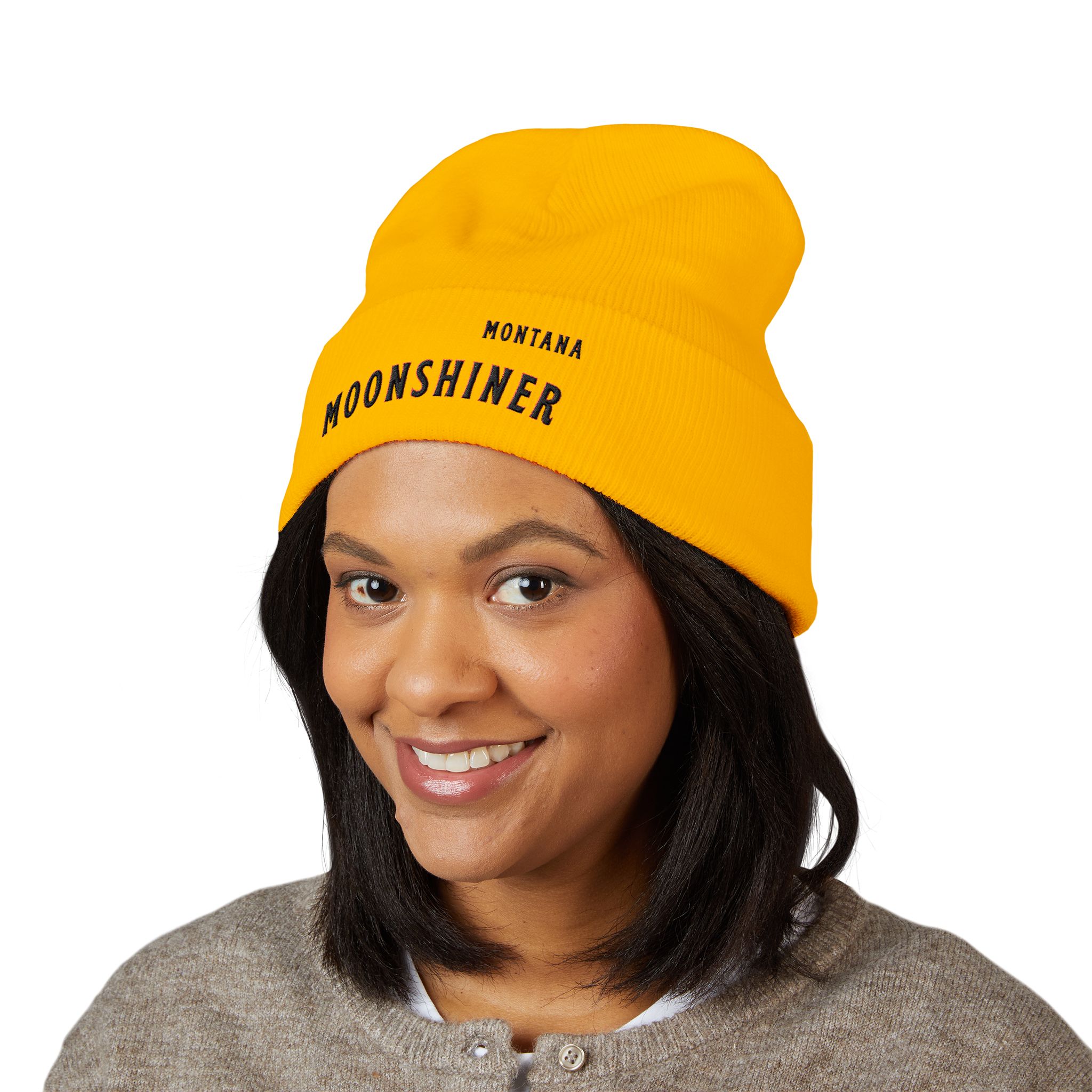 “Montana Moonshiner” Beanie – Classic Cuffed Beanie for Home Distillers, Moonshine Enthusiasts & Appalachian Heritage Gear - Image 7